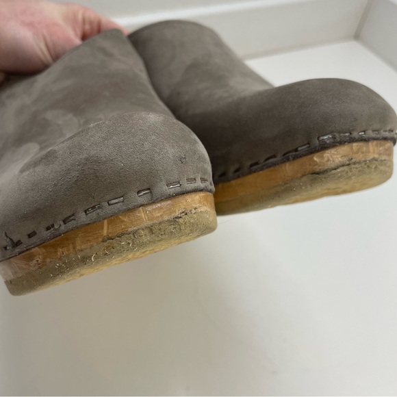 No.6 New School Clog on Wedge in Gray size 39EU Handmade in the U.S. - Picture 9 of 12